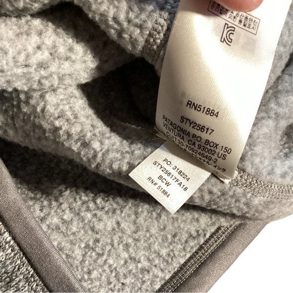 Patagonia Women’s 1/4 Zip Better Sweater, Grey - XS Style 25617 Gorpcore - Picture 13 of 15